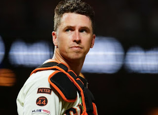 Picture of American former baseball player, Buster Posey