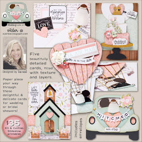 HITCHED wedding Card Kit