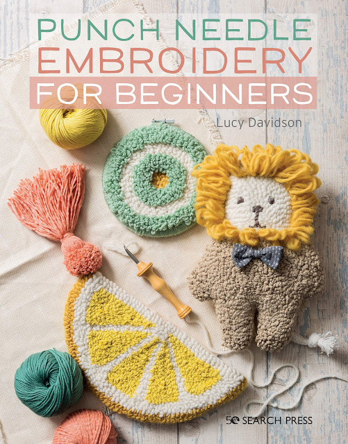 punch needle embroidery for beginners book