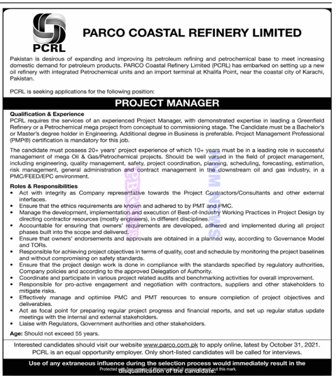 PARCO Coastal Refinery Limited