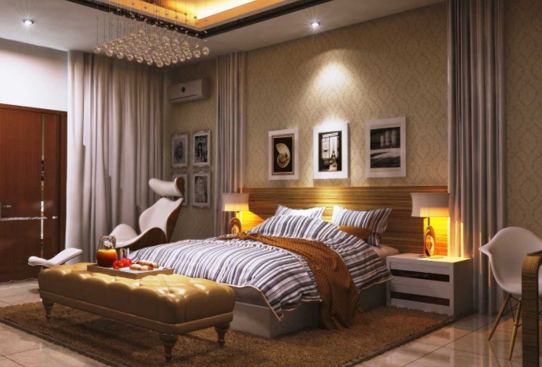 gambar desain interior kamar tidur