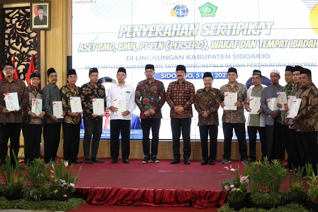 Bupati Sidoarjo Godok Regulasi BPHTB Nol Persen Upayakan Tambahan Kuota PTSL