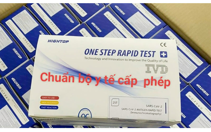 Que test nhanh Covid-19 High Top
