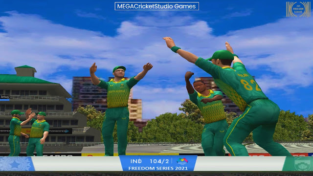 Freedom Series South Africa vs India 2021 Patch for EA Cricket 07