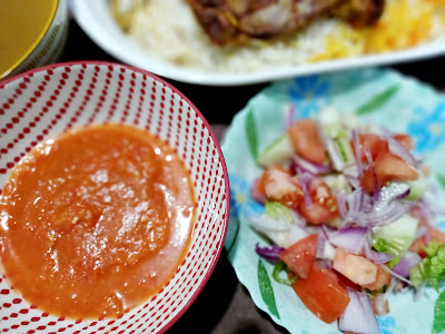 Dinner Nasi Arab Ayam Dan Kambing, Sedapnya Hingga Nak Order Lagi