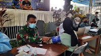 Peduli Kesehatan Masyarakat, Kolonel Eppy Gustiawan Giat Vaksinasi ke2 di Cijagra