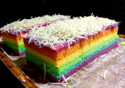 Resep Kue Rainbow Yang Sedang Viral di Medsos