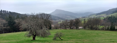 Inortza visto desde Basualduko baserria Inortza visto desde Basualduko baserria