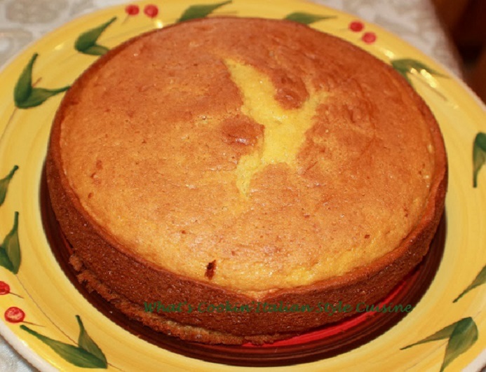 this is an old fashioned olive oil cake