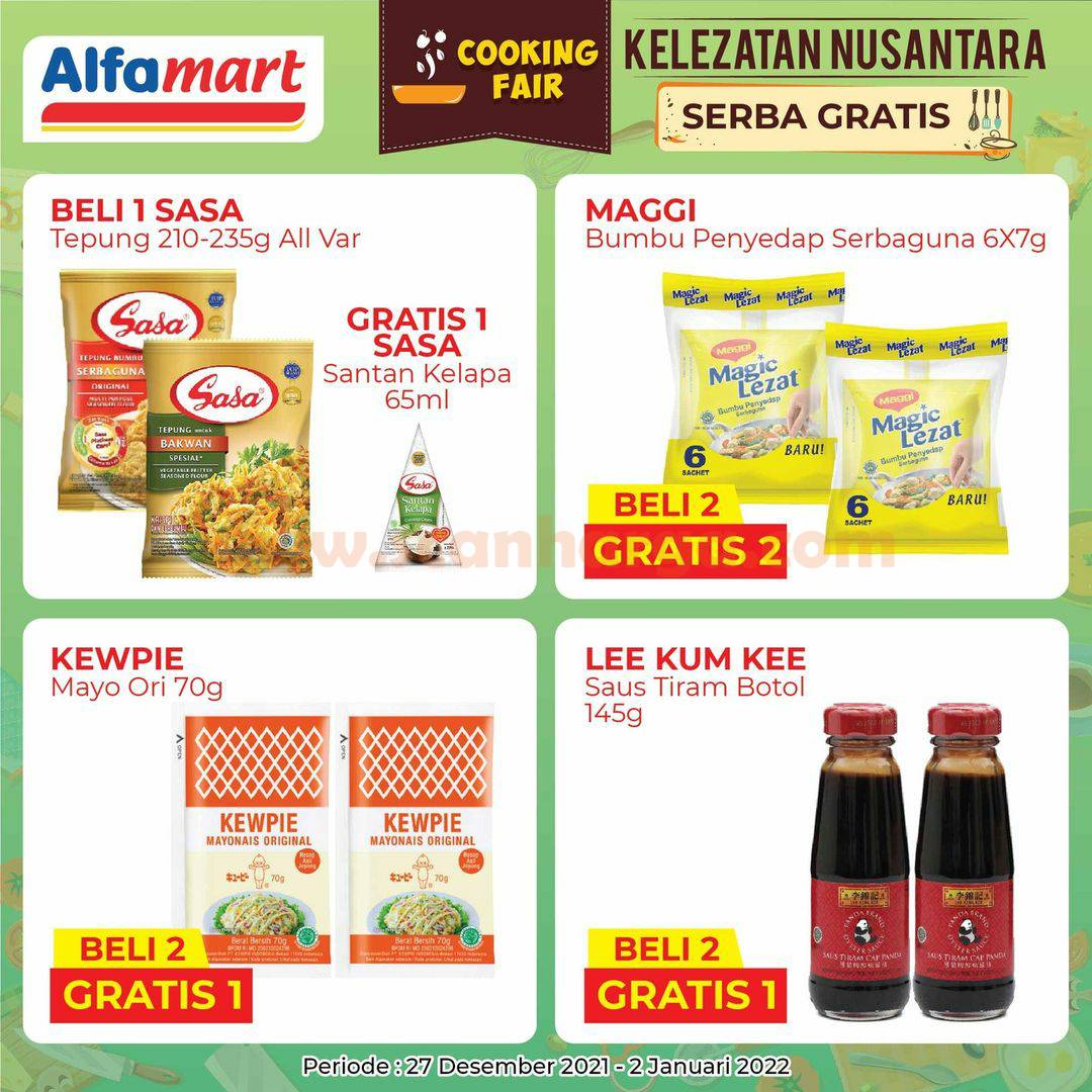 Promo Alfamart Cooking Fair 27 Des 2021 - 2 Jan 2022 3