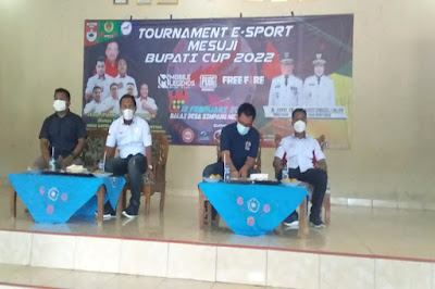 60 Tim E-Sport Mesuji Ramaikan Turnamen Bupati Cup E-sport Mobile Legend, Free Fire & PUBG Mobile