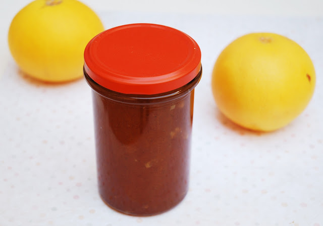 Confiture de pamplemousse à la vanille