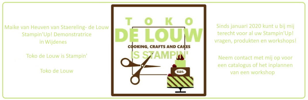 Toko de Louw is Stampin'