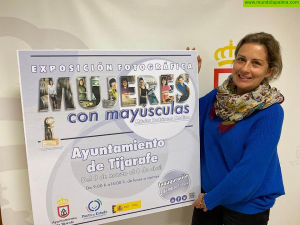 La exposición "Mujeres con mayúsculas" y MamaJuana's encabezan la conmemoración del 8M en Tijarafe