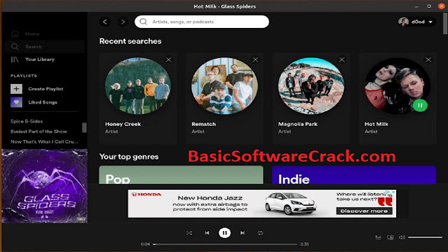 Spotify v1.1.78.765 Full Crack Download Free | Basicsoftwarecrack
