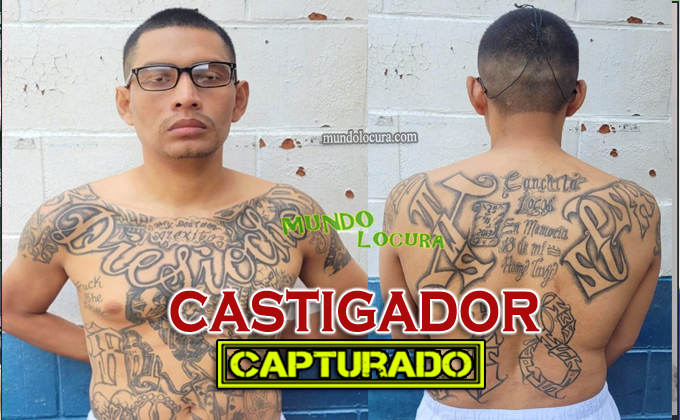 El Salvador: Capturan a alias "Castigador": Peligroso terrorista del Barrio 18 asustaba a los habitantes de San Martín