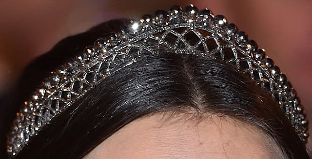 cut steel bandeau tiara sweden