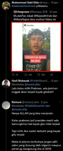 Viral video Petani kecil yang kecewa dengan kondisi pemerintahan Jokowi saat ini lalu meng Menyesal Pilih Jokowi, Petani Kecil Menjerit Mengadu ke Najwa Shihab Pupuk Mencekik Petani Kecil Terancam Punah