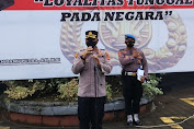 Waka Polres Jembrana Ajak Anggota Disiplin Menerapkan Prokes dan Menjaga Kesehatan