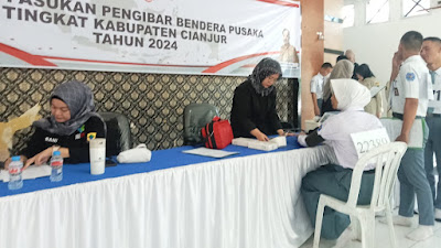 Kesbangpol Cianjur Umumkan 52 dari 612 Calon Paskibraka Lolos Seleksi