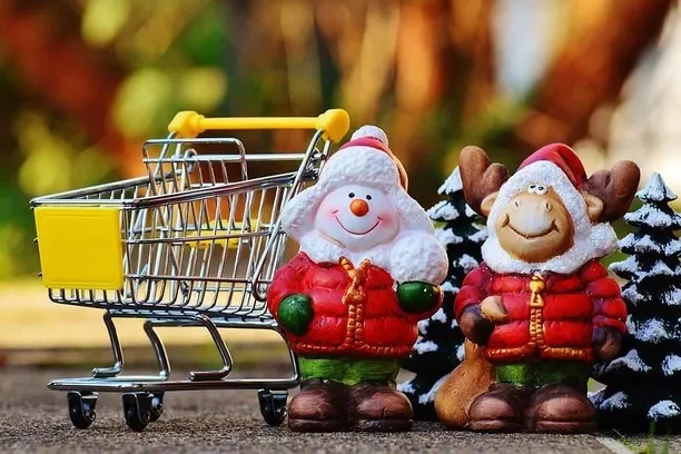 Christmas Online Shopping Cart