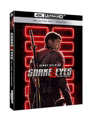Snake Eyes GI Joe Origins New on DVD and Blu-ray