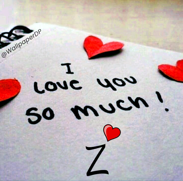 A to Z I Love You so Much Propose day GF BF Alphabet DPz
