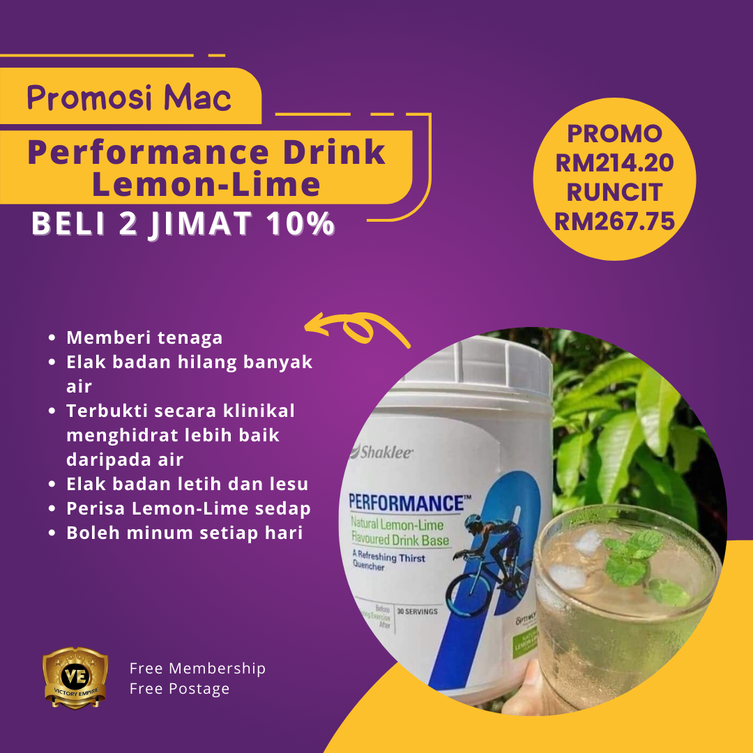 Promosi Shaklee Mac 2022