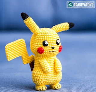 PATRON GRATIS PIKACHU | POKEMON AMIGURUMI 49751