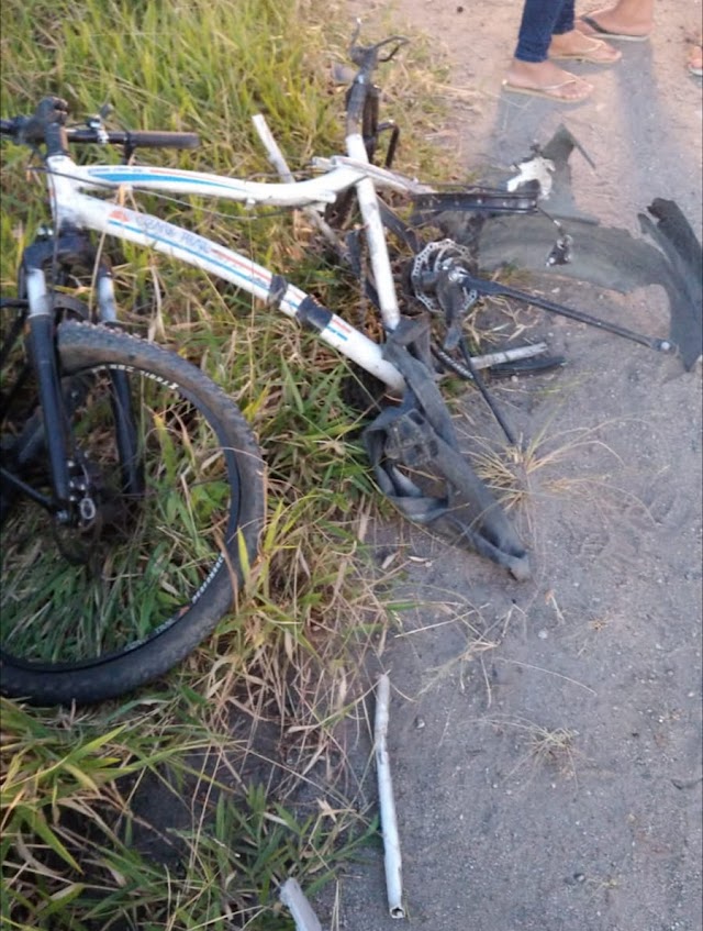   Ciclista morre atropelado na PE-177 entre as cidades de  são João e Garanhuns.