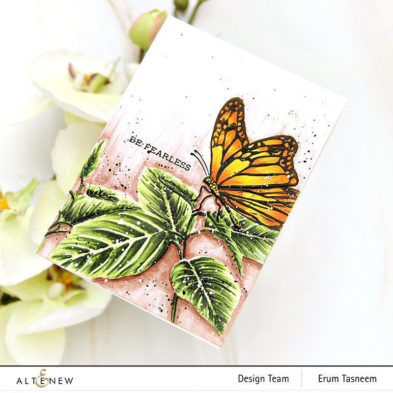 Altenew Gentle Butterfly 3D Embossing Folder | Erum Tasneem | @pr0digy0