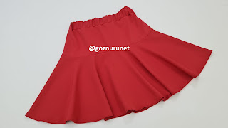 Corsage Short Skirt Cutting And Sewing