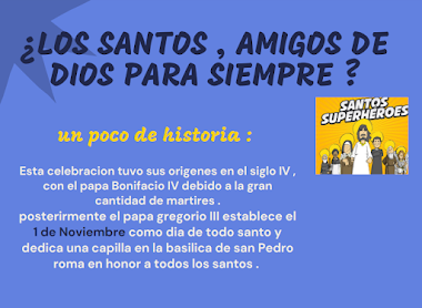 ¿Los santo, Amigos de Dios para siempre?