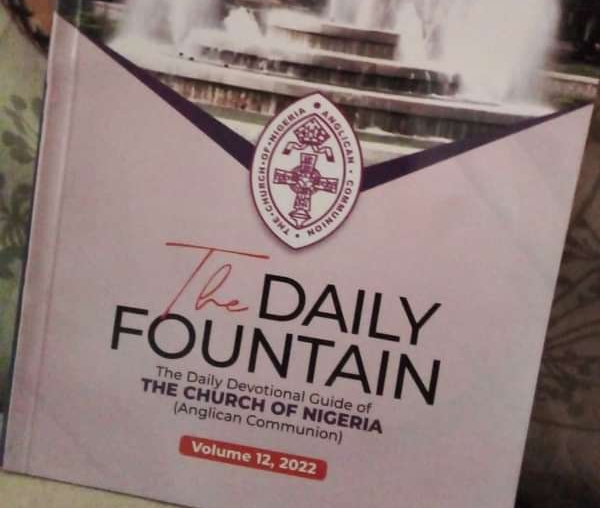 Daily Fountain Devotional Friday, January 21, 2022