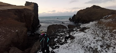 Península de Reykjanesbær, acantilados de Valahnúkamöl.