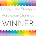 Happy Little Stampers July Watercolour winner