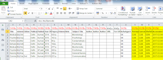 sample excel sheet for marc conversion