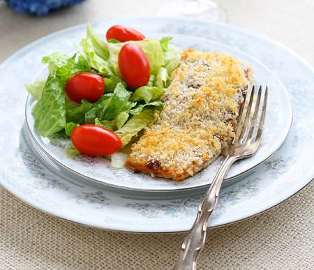 Panko Crusted Salmon Recipe