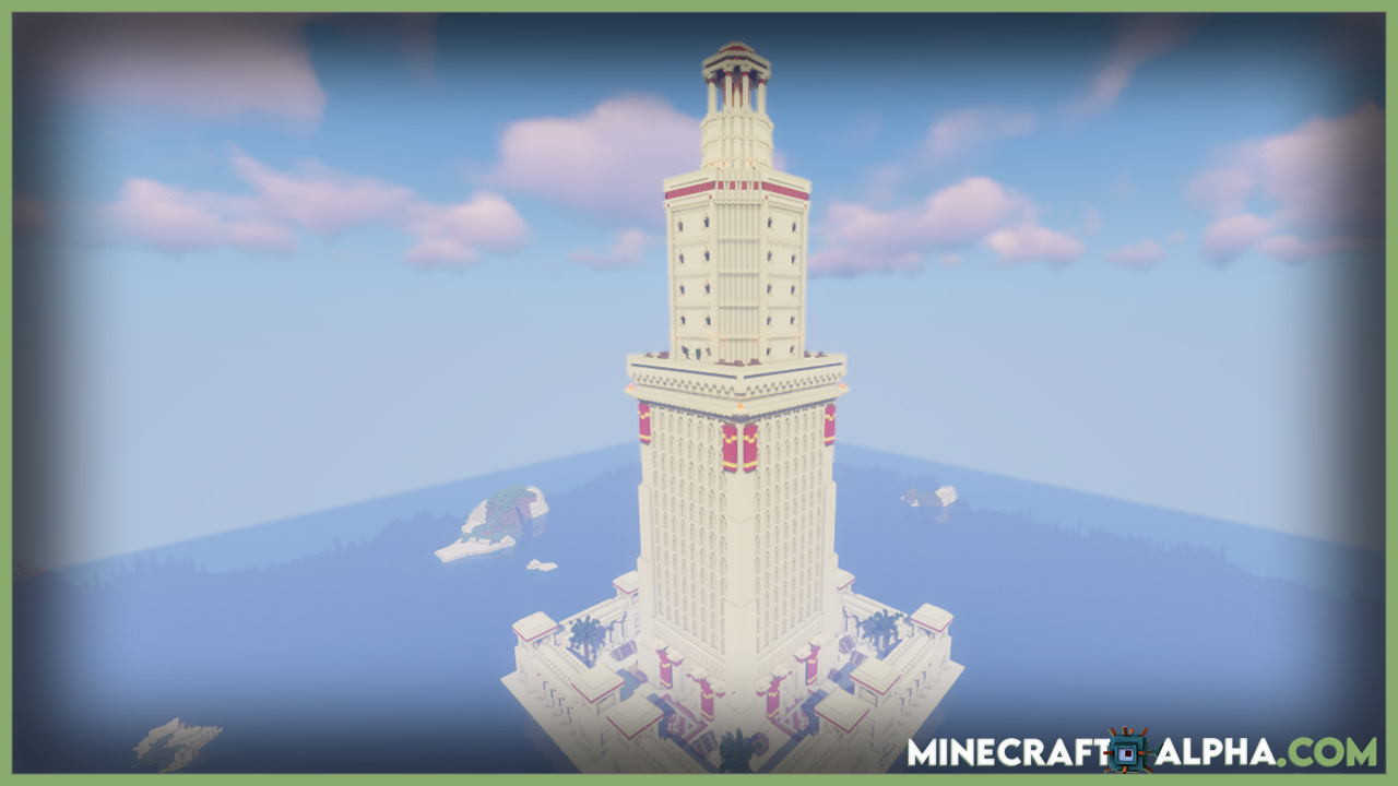 Minecraft Pharos of Alexandria Map 1.17.1 Minecraft Pharos of Alexandria Map 1.17.1