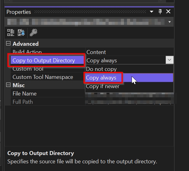 Fix 'The unit test adapter failed to connect to the data source or to read the data' in Visual Studio