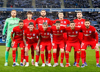 CLUB ATLÉTICO DE MADRID. Temporada 2021-22. Oblak, Joao Félix, Felipe, Hermoso, Héctor Herrera. Lodi, De Paul, Ángel Correa, Vrsaljko, Koke, Carrasco. REAL SOCIEDAD DE FÚTBOL DE SAN SEBASTIÁN 2 CLUB ATLÉTICO DE MADRID 0 Miércoles 19/01/2022, 21:00 horas. Copa del Rey, octavos de final, partido único. San Sebastián, Guipúzcoa, Reale Arena: 28.111 espectadores.