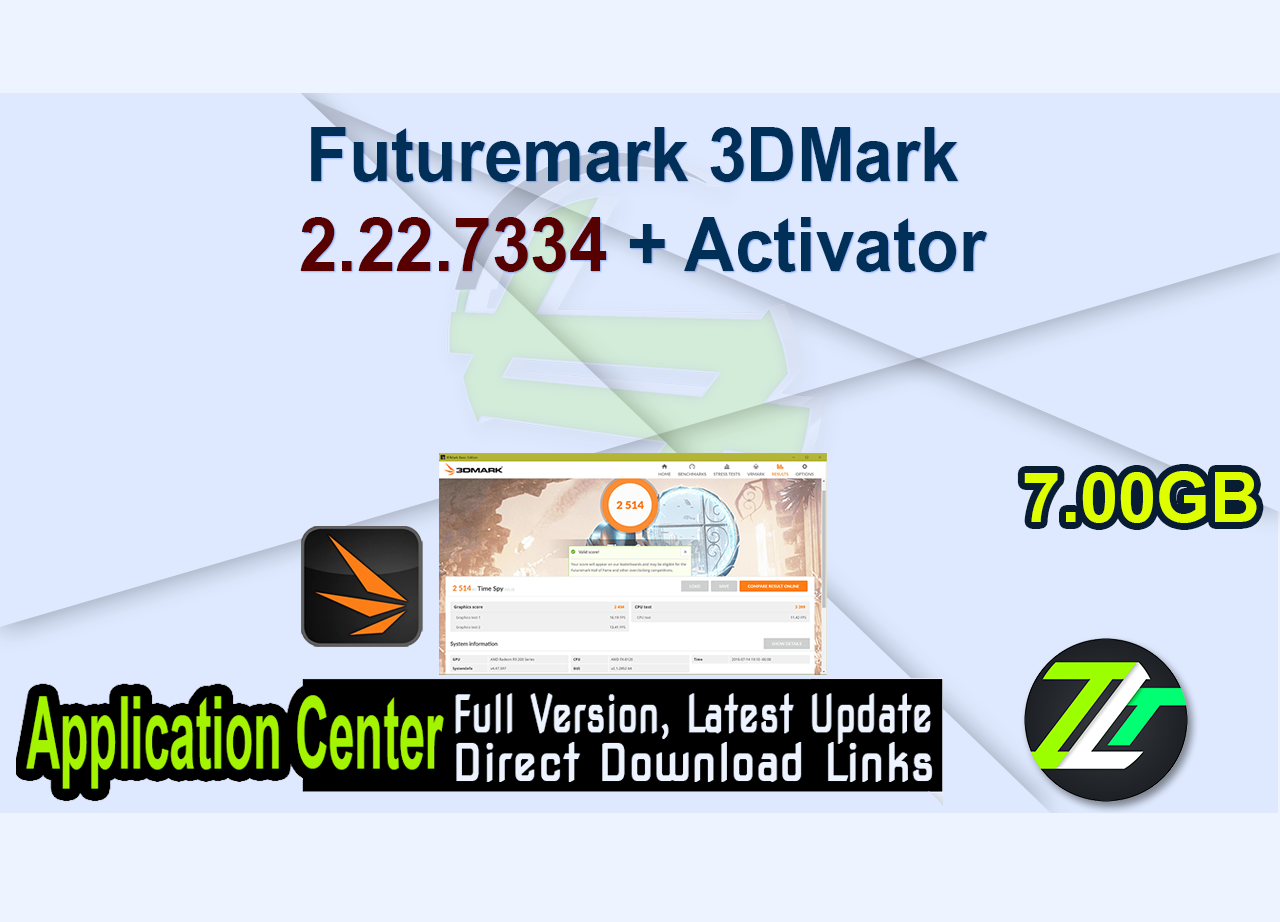 Futuremark 3DMark 2.22.7334 + Activator