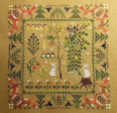OwlForest Embroidery: Leshy (完成)