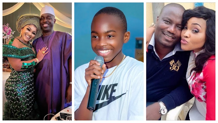 Olajuwon is my son - Mercy Aigbe ex-husband debunks rumors as netizens advises his to do a DNA test