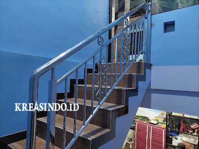 Railing Stainless Pesanan Bpk Mulyono di Jatisampurna Bekasi Dengan Hasil Memuaskan