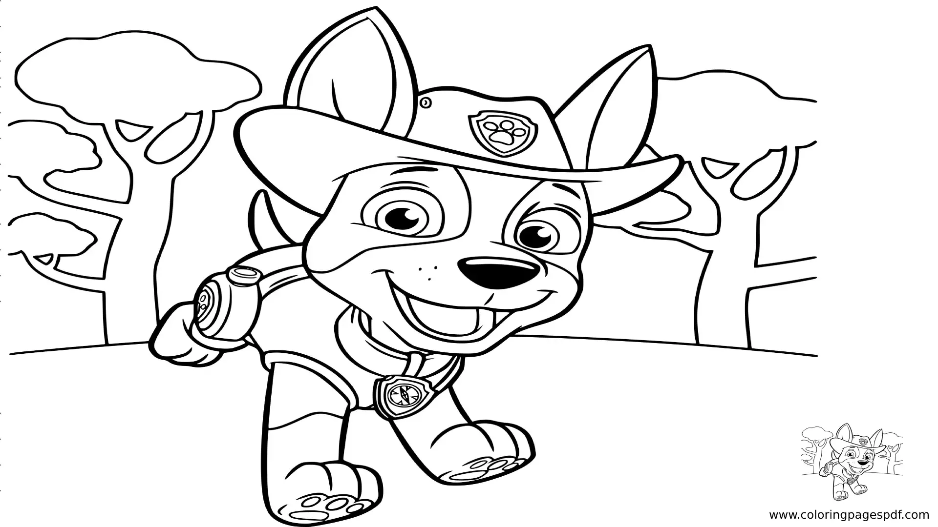 Coloring Pages Of Tracker