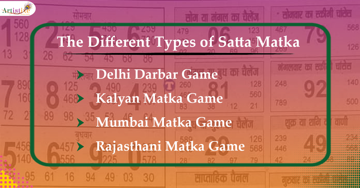 The Different Types of Satta Matka