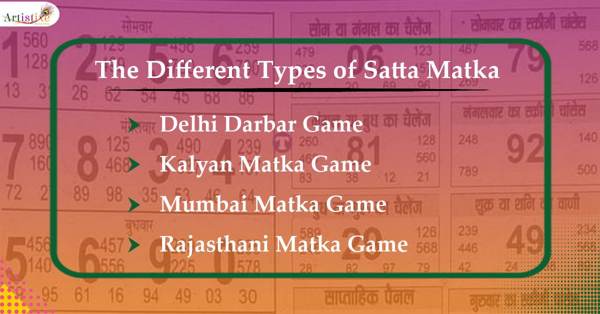 The Different Types of Satta Matka