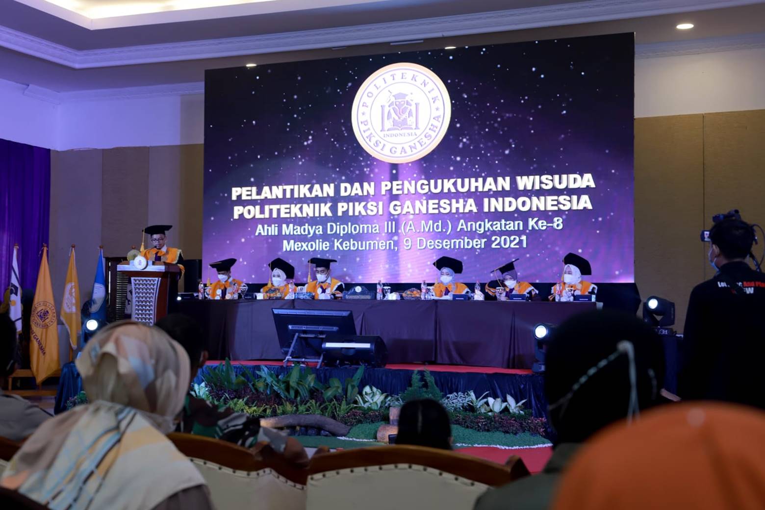 90 Mahasiwa Politeknik Piksi Ganesha Indonesia Kebumen Diwisuda