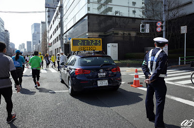 2016 TOKYO MARATHON race 15K timer